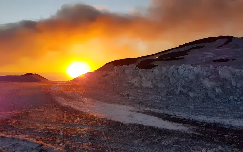 Etna Sunset