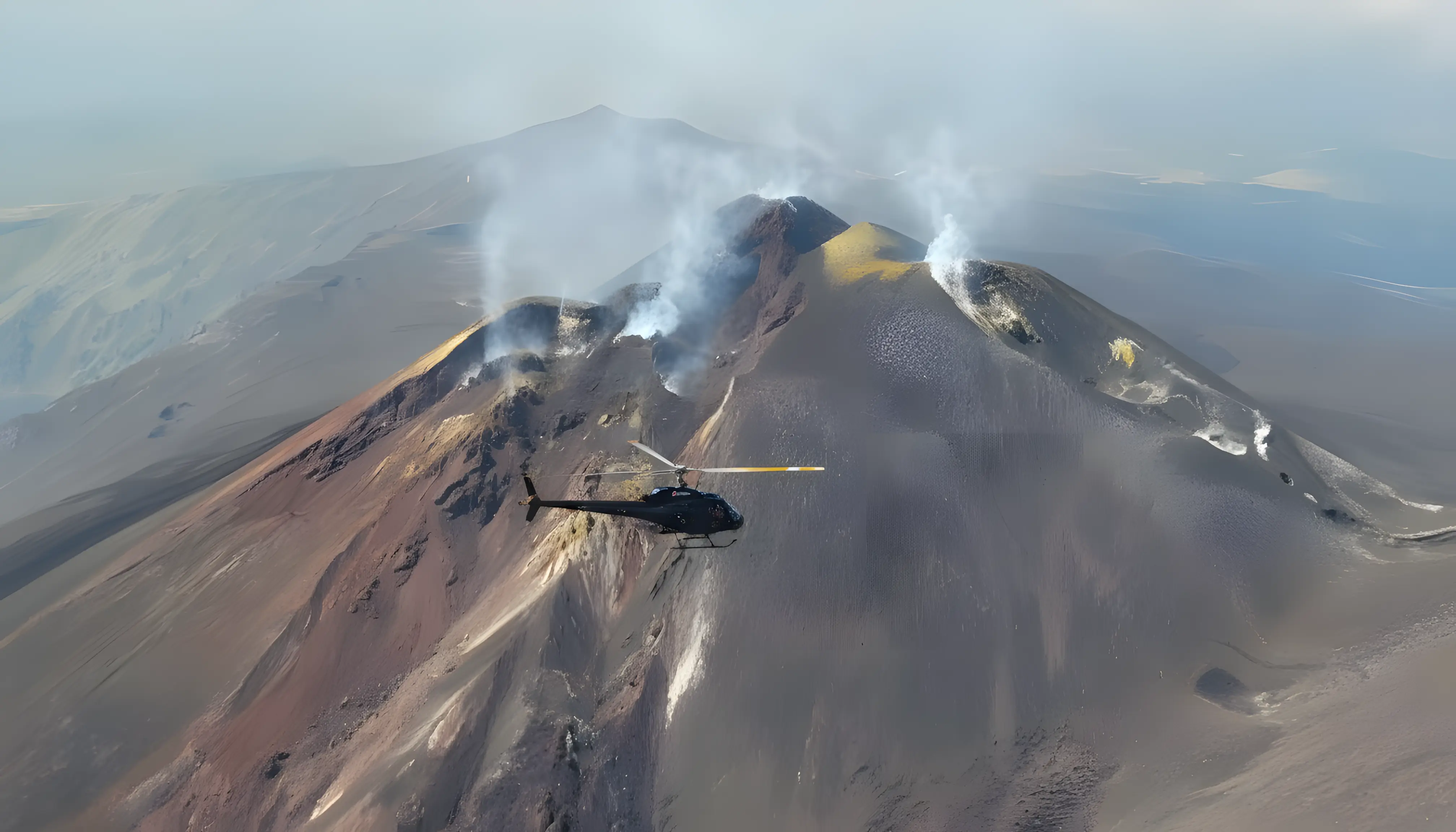 Volo sull'Etna a 3500 metri