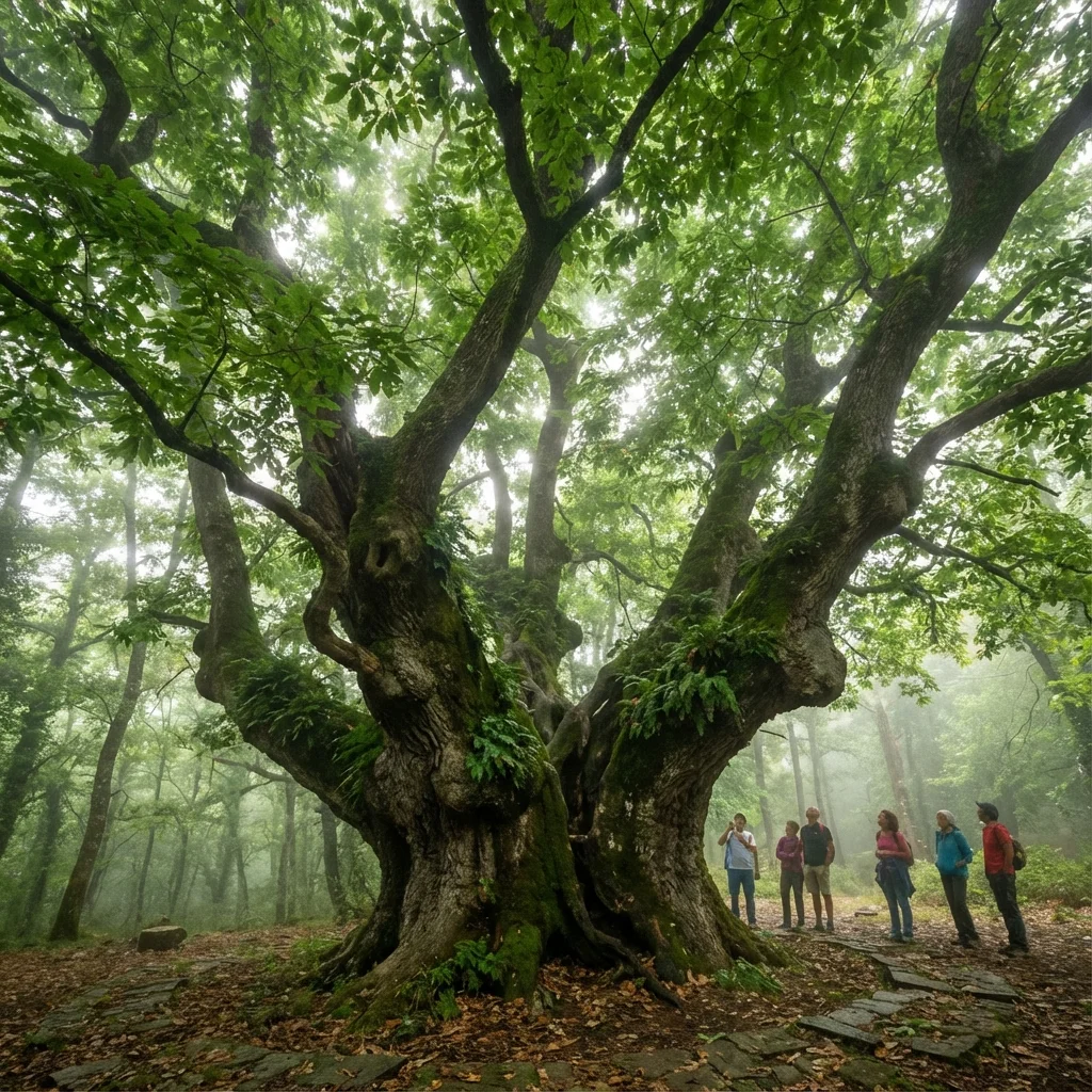 The Chestnut of 100 Horses: A Record-Breaking Tree